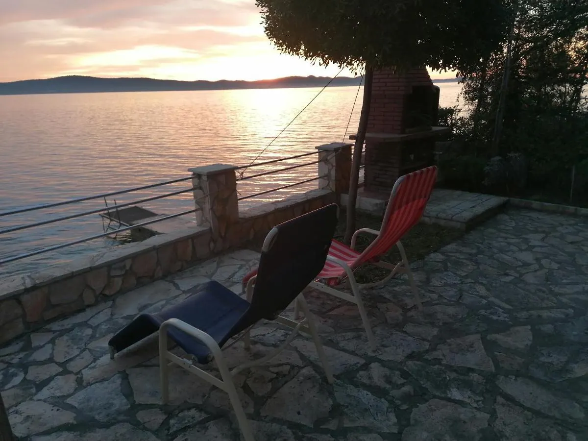 House First Row By The Sea Villa Bibinje Croatia